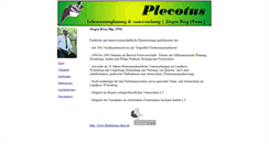 Desktop Screenshot of plecotus.org